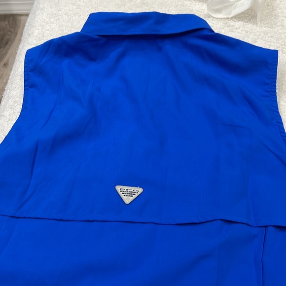 Columbia PFG, women’s sleeveless shirt, UPF 40 rated sun protection, size M - Picture 3 of 12